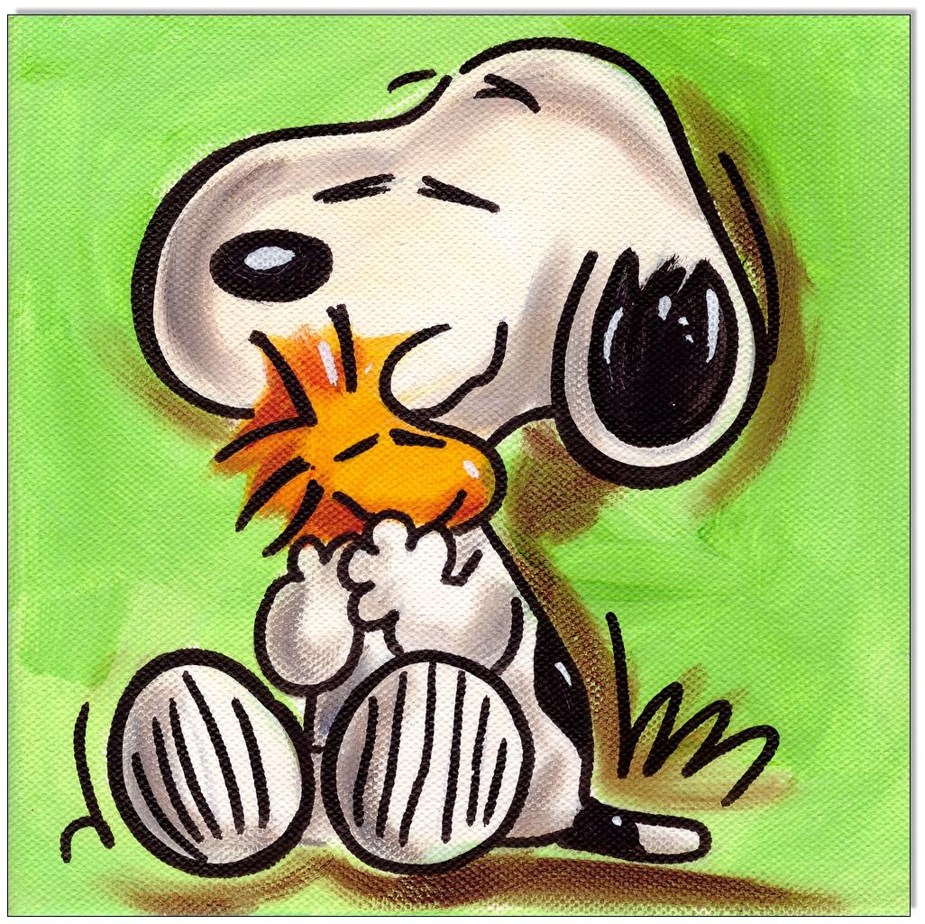 PEANUTS Snoopy &amp; Woodstock XII - 20 x 20 cm