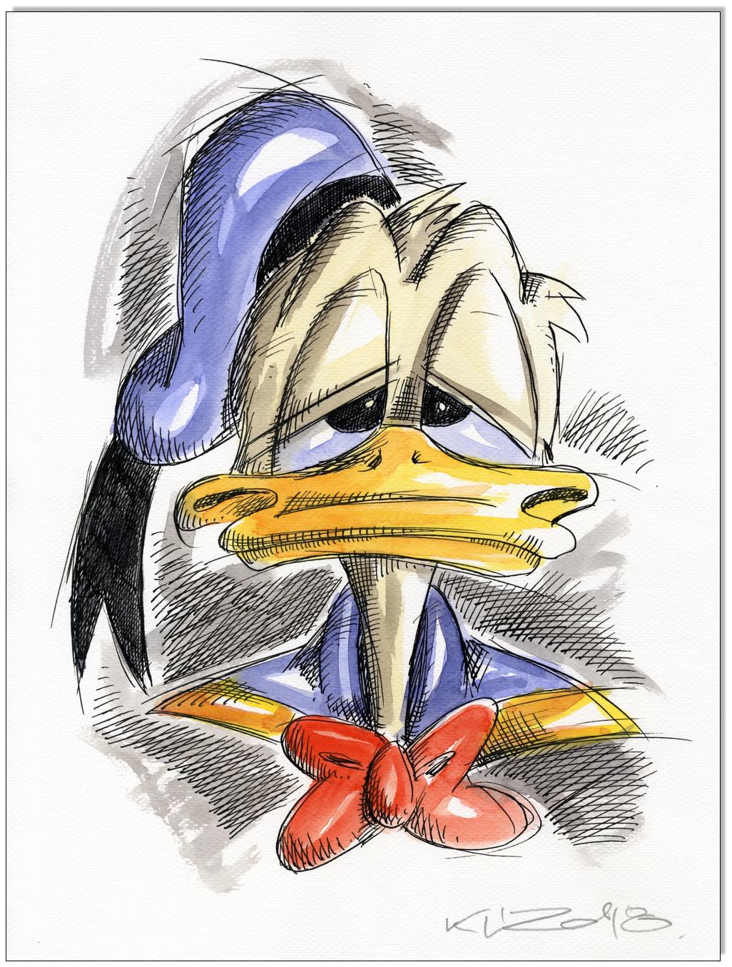 Donald Duck FACES VI - 24 x 32 cm