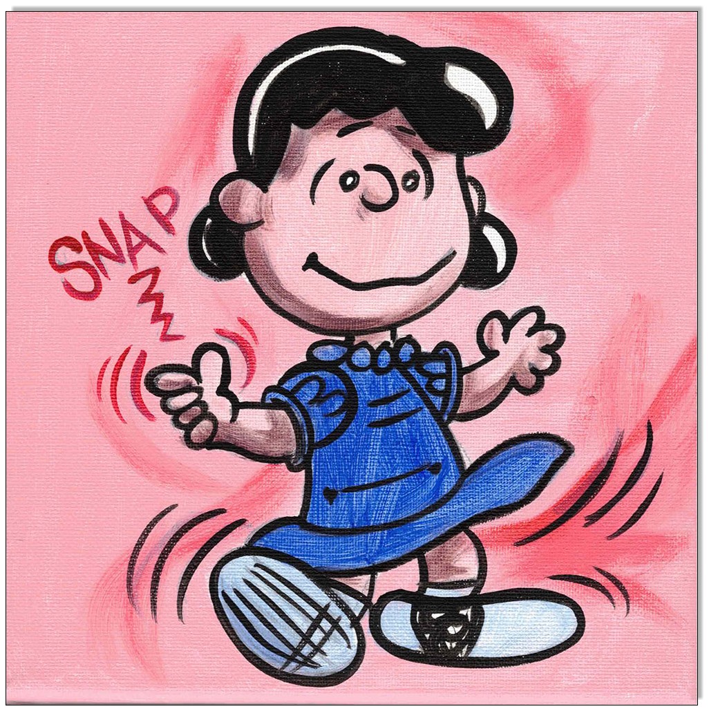 PEANUTS Lucy SNAP - 20 x 20 cm