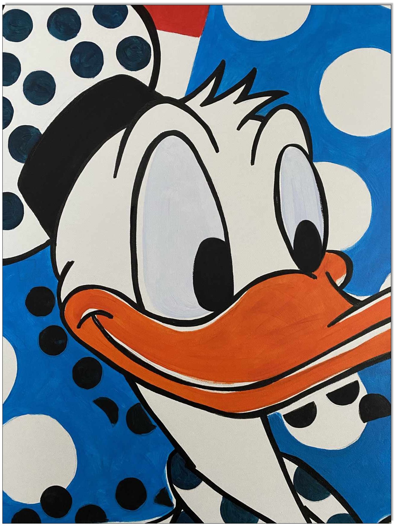 Doald Duck POP II - 40 x 40 cm 2