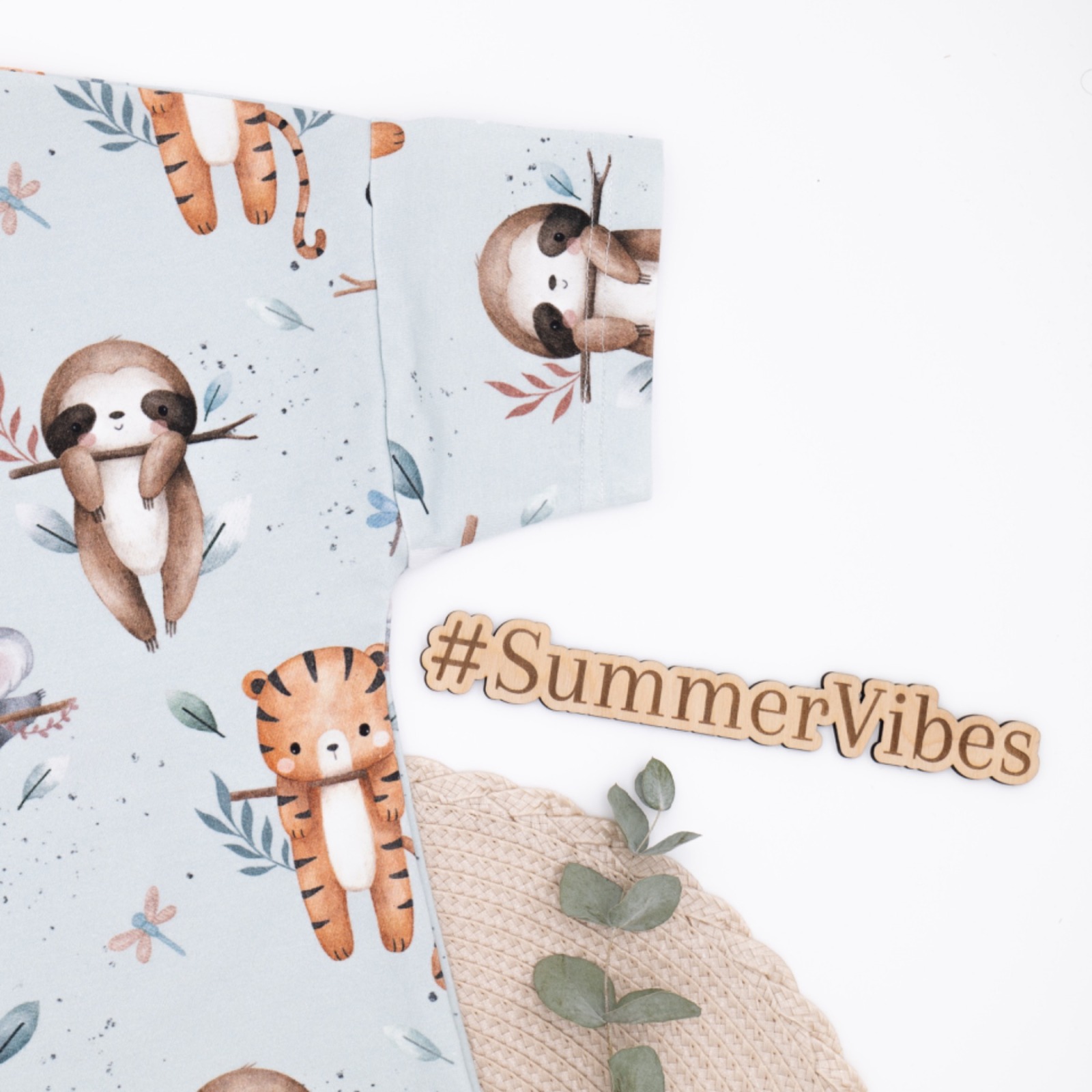 Personalisierte gelaserte Holzschrift - Summervibes Perfekte Bilder-Deko und Flatlay-Dekoration