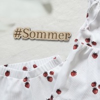 Personalisierte gelaserte Holzschrift - SOMMER Perfekte Bilder-Deko und Flatlay-Dekoration 2