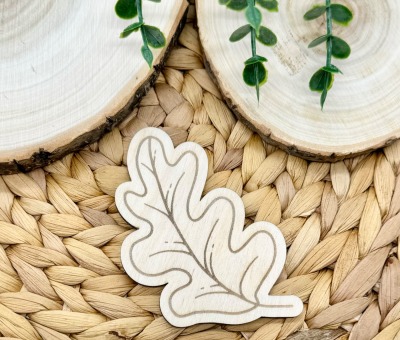 Entdecke hochwertige Flatlay-Deko aus Holz - Blatt 2 - Mach deine Herbstbilder einzigartig mit