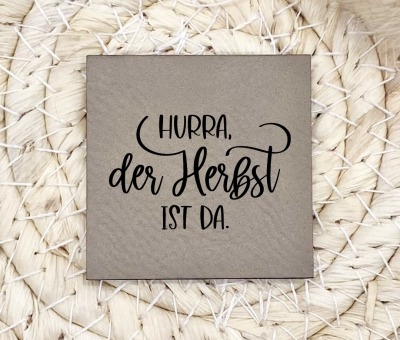 Flexible und weiche Kunstleder-Labels mit Herbstdesign Verschiedene Farben und Größen -