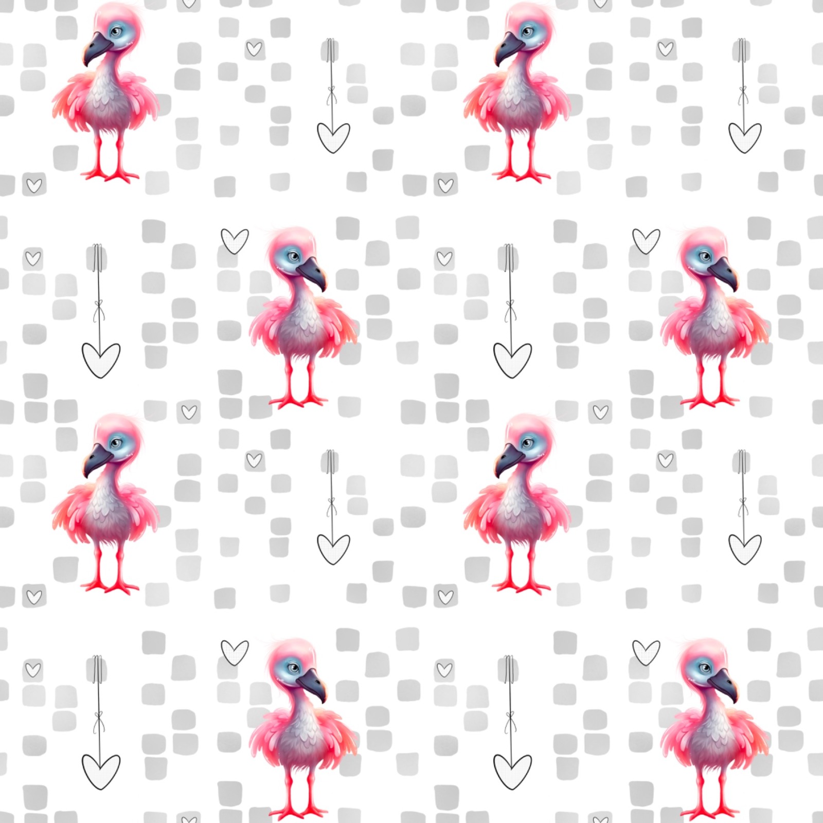 Flamingo Grau 2