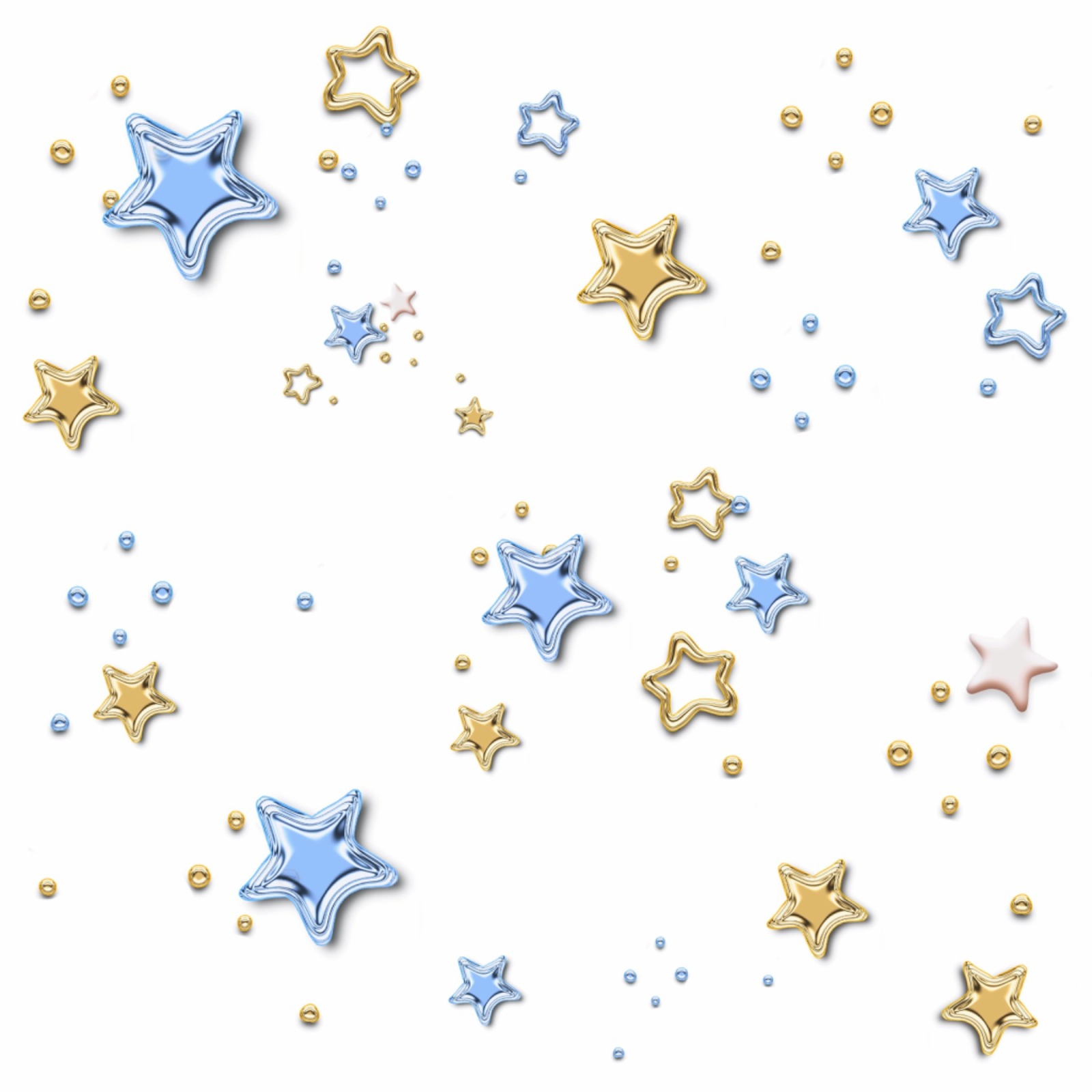 Blue - Golden Stars