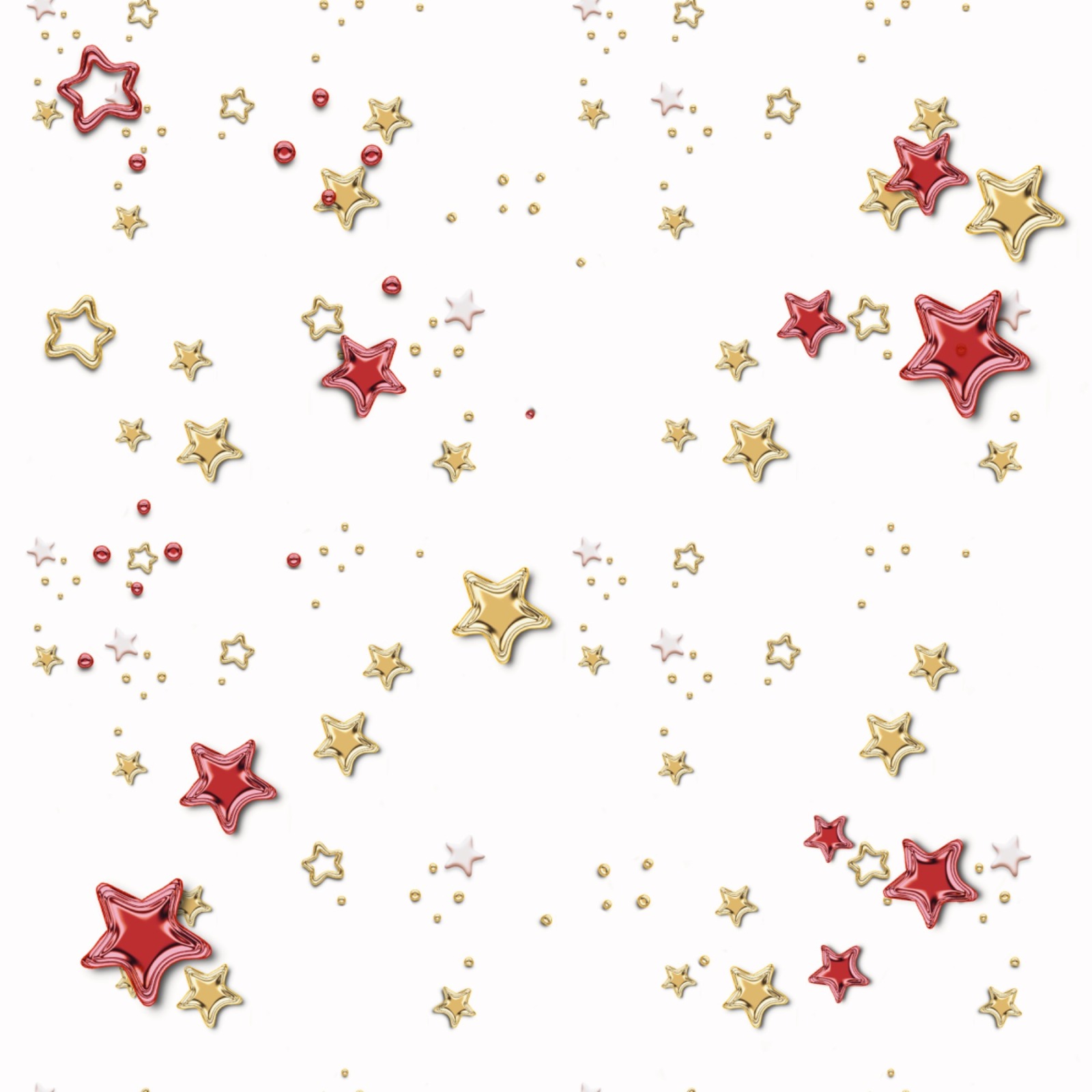 Red - Golden Stars