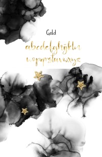 Gold Foil Alphabet + Zahlen + Sonderzeichen Digital Download 3