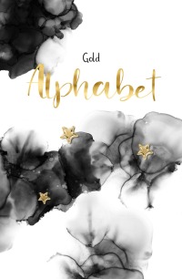 Gold Foil Alphabet + Zahlen + Sonderzeichen Digital Download