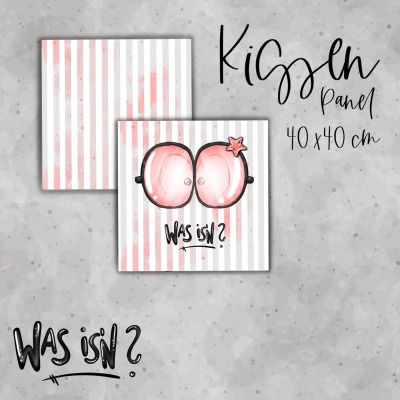 Kissen Panel - Was is n 40x40cm