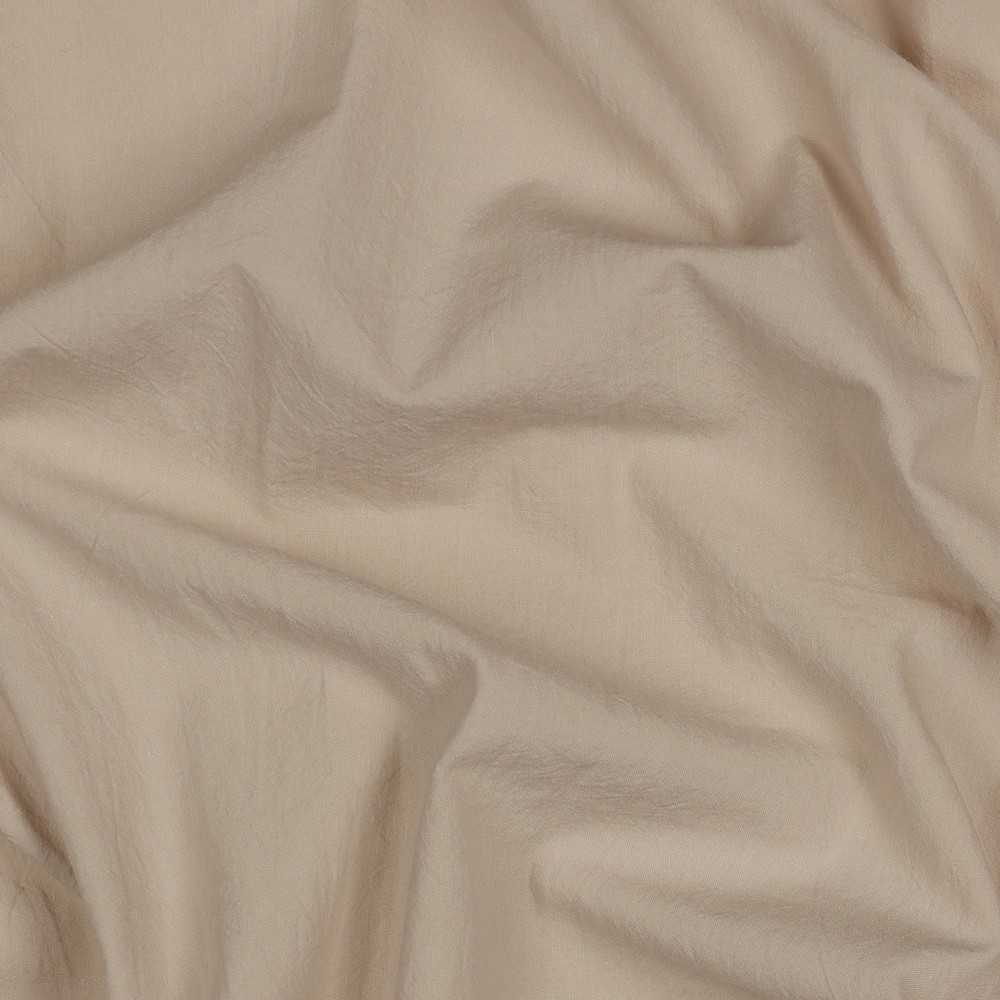 Washed Cotton | gewaschener Baumwollstoff | beige | für Bekleidung 3