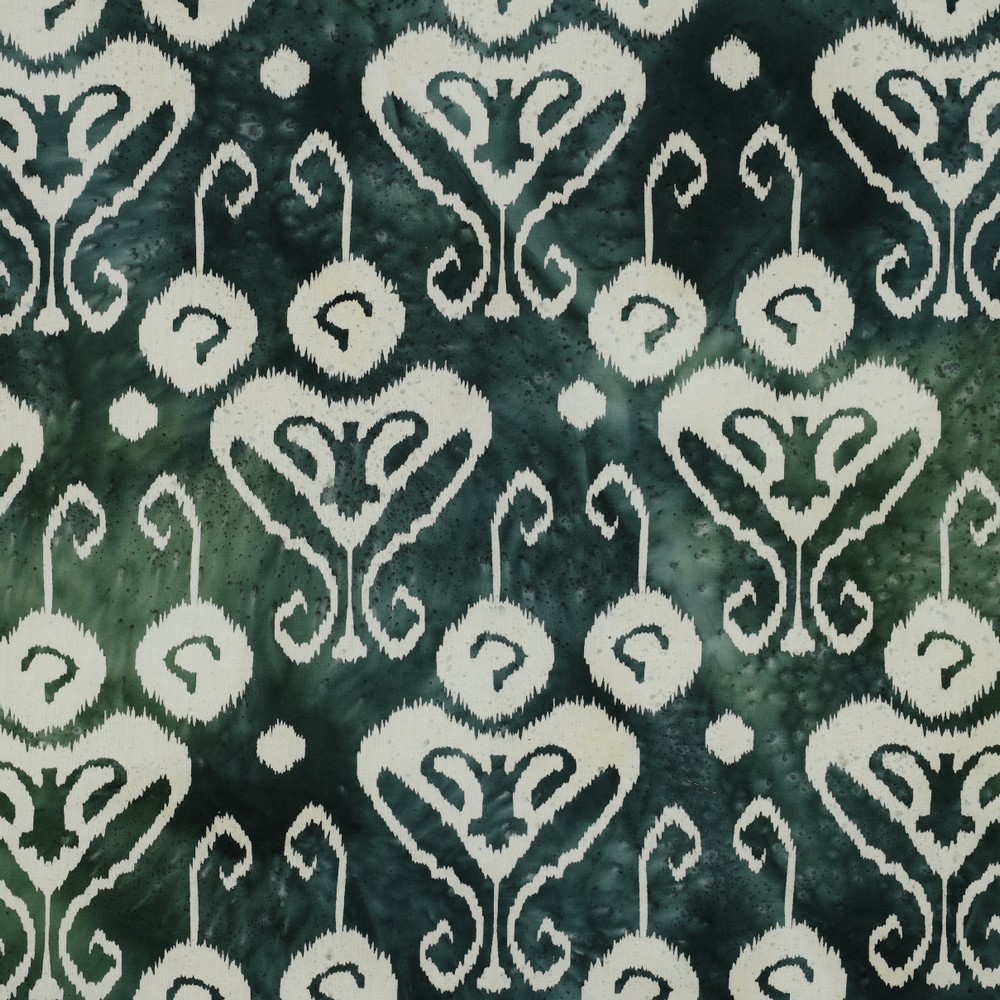Unique Crafted Batik Cotton | emerald 3