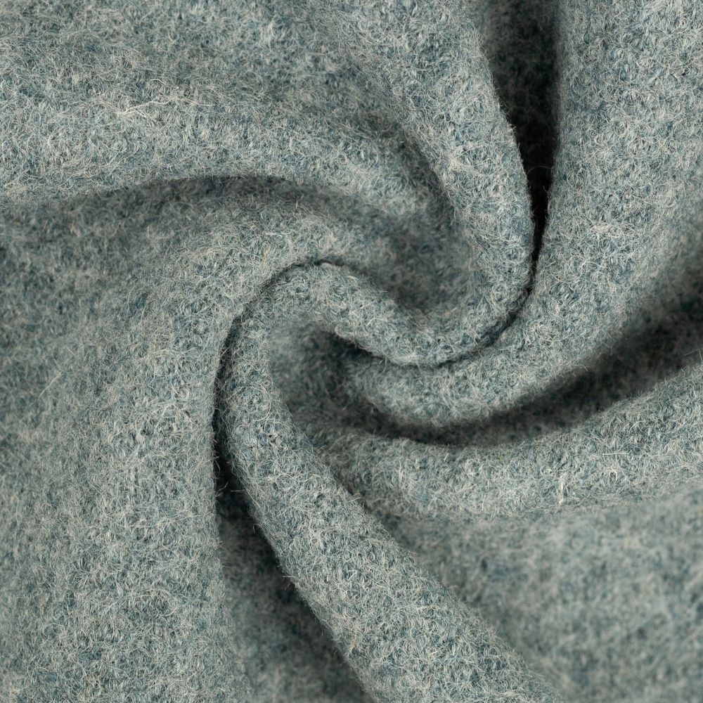 79 cm REST NAOMI Melange | gekochte Wolle | Walk | 100% Wolle | mint