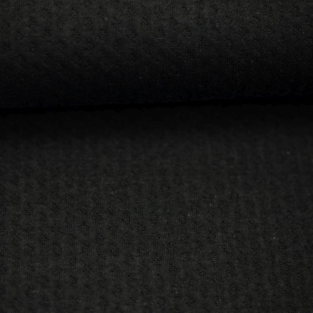 Absorber-Stoff VERONA | PU-laminiert | OEKO-Tex Standard 100 | ab 25 cm | schwarz 3