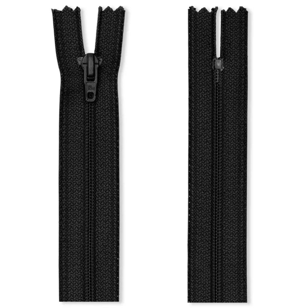 Reißverschluss FLA , nicht teilbar | Prym | 12 - 22 cm | für Röcke und Kleider | S1 | schwarz