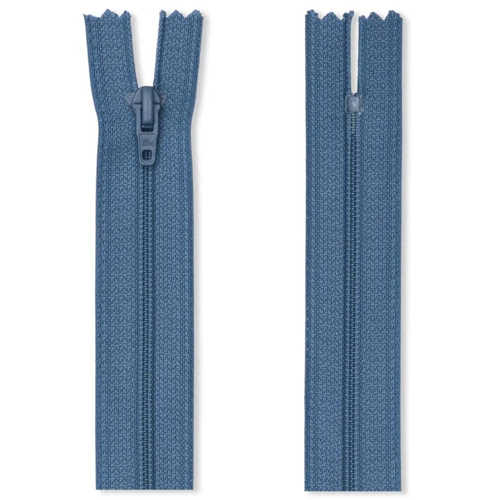 Reißverschluss FLA , nicht teilbar | Prym | 12 - 22 cm | für Röcke und Kleider | S1 | jeansblau