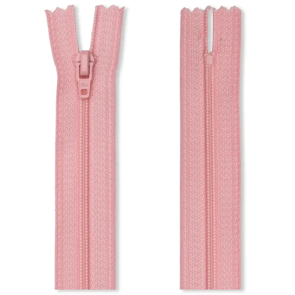 Reißverschluss FLA , nicht teilbar | Prym | 20 - 22 cm | für Röcke und Kleider | S1 | rosa