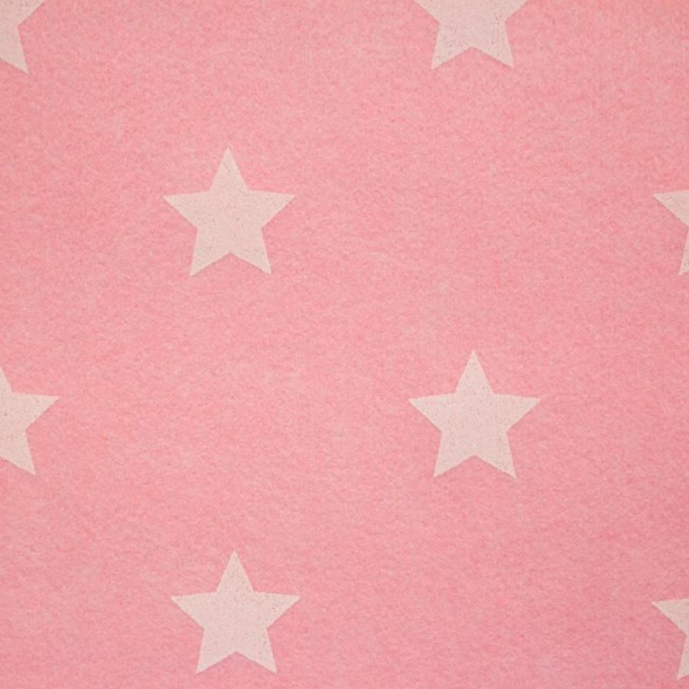 Bastelfilz Sterne 3 mm rosa