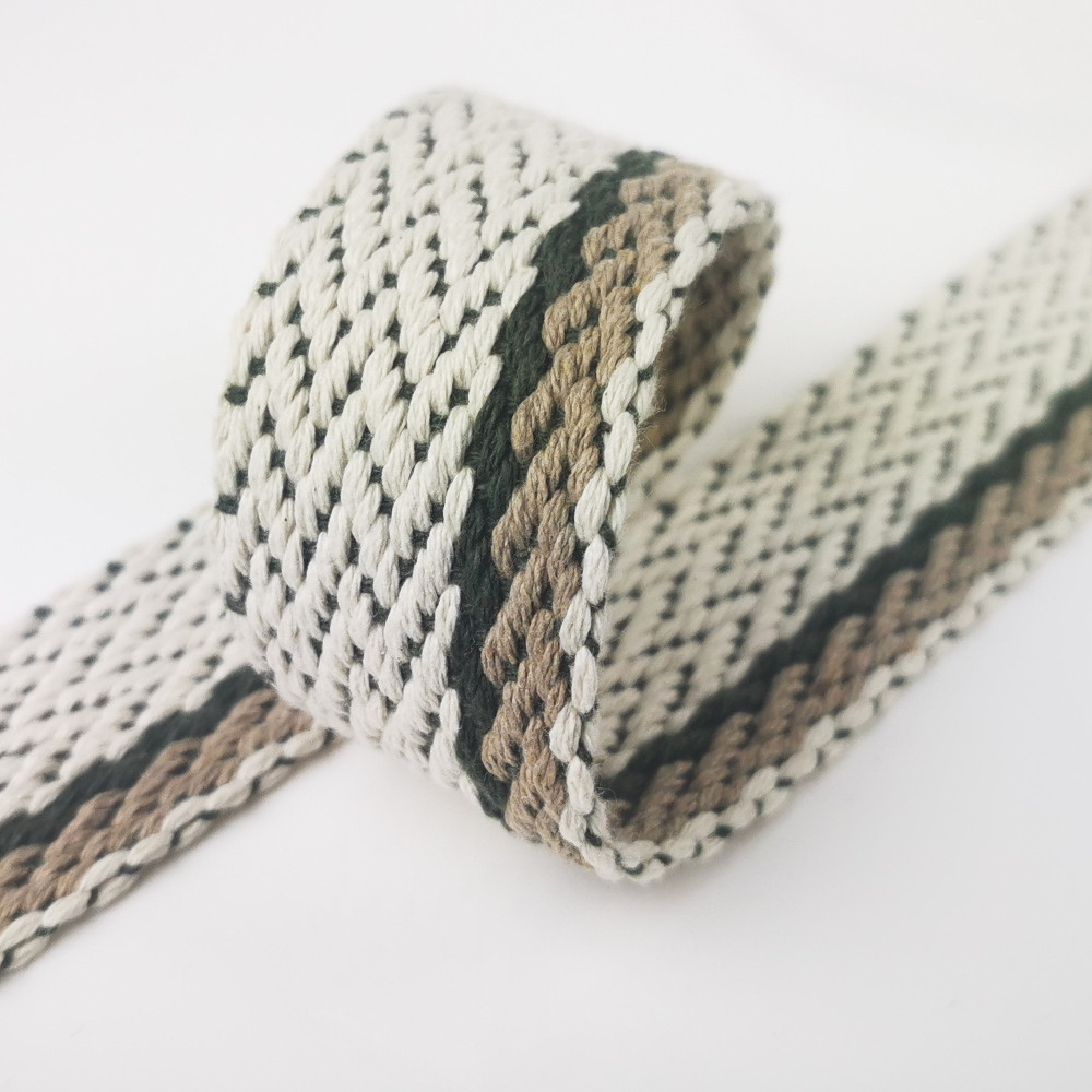 Gurtband | nachhaltiges Material | 40 mm breit | DECOR | natur-army