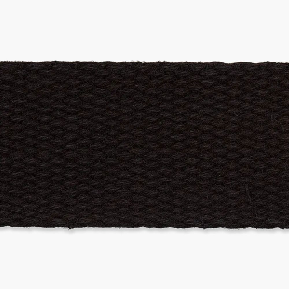 Gurtband 40 mm Baumwolle | schwarz