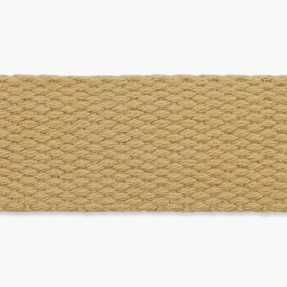 Gurtband 40 mm Baumwolle | beige