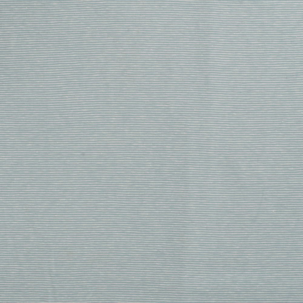 Baumwolljersey Mini-Streifen | Streifenbreite 1 mm | Ökotex | dusty mint - weiß