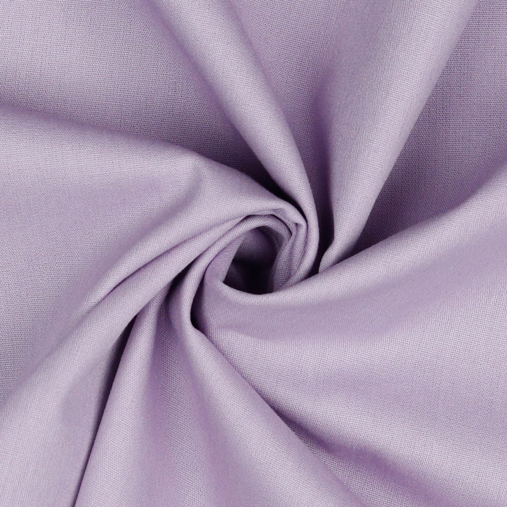 36 cm REST Baumwollstoff Popeline Cotton | uni | Ökotex | by Poppy | lilac