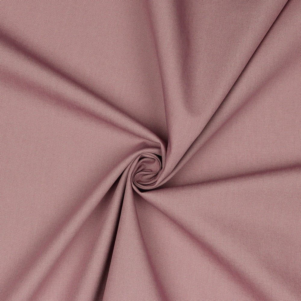 Baumwollstoff Popeline Cotton | uni | Ökotex | by Poppy | old purple