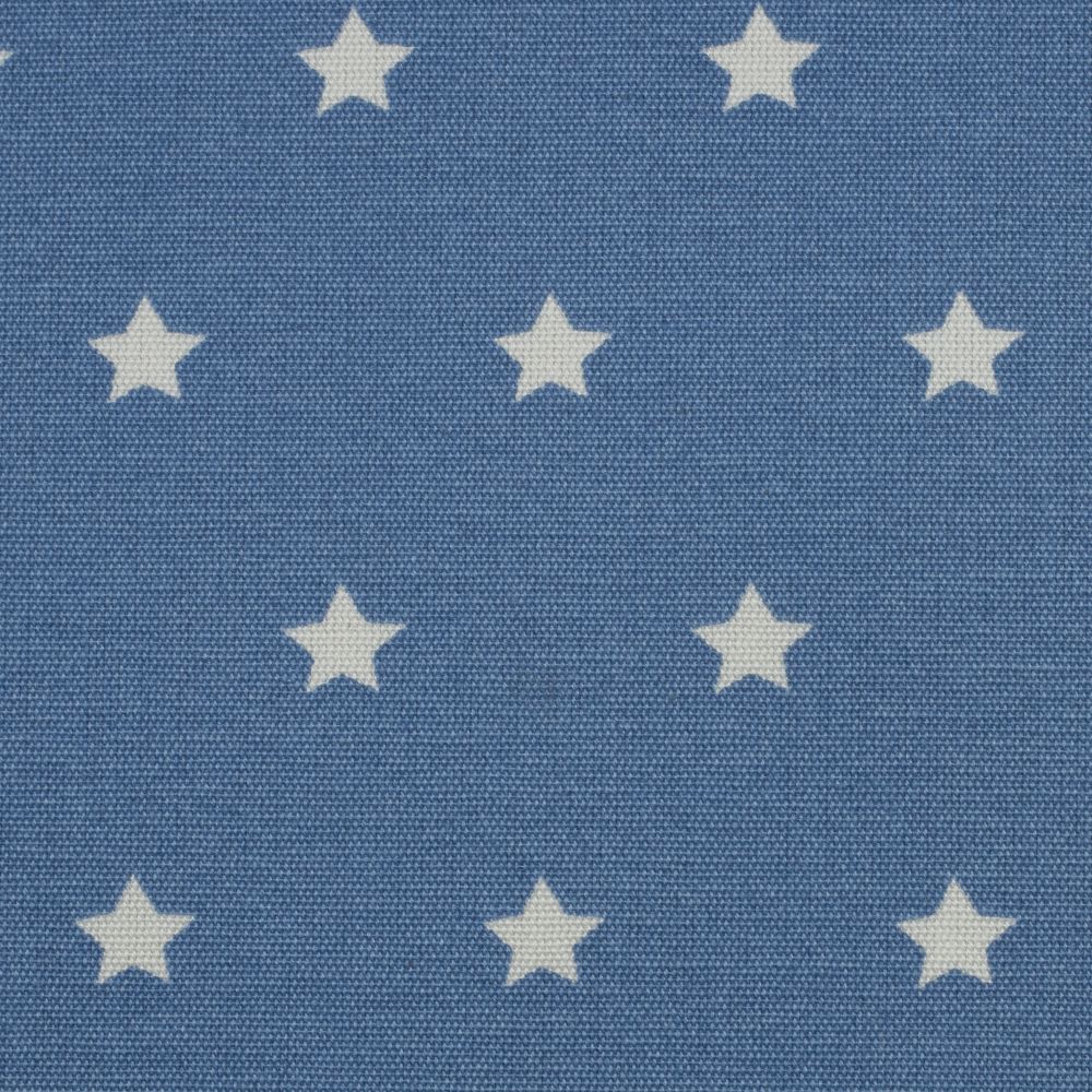 Beschichtete Baumwolle MELUNA | Sterne 1 cm | rauchblau 2