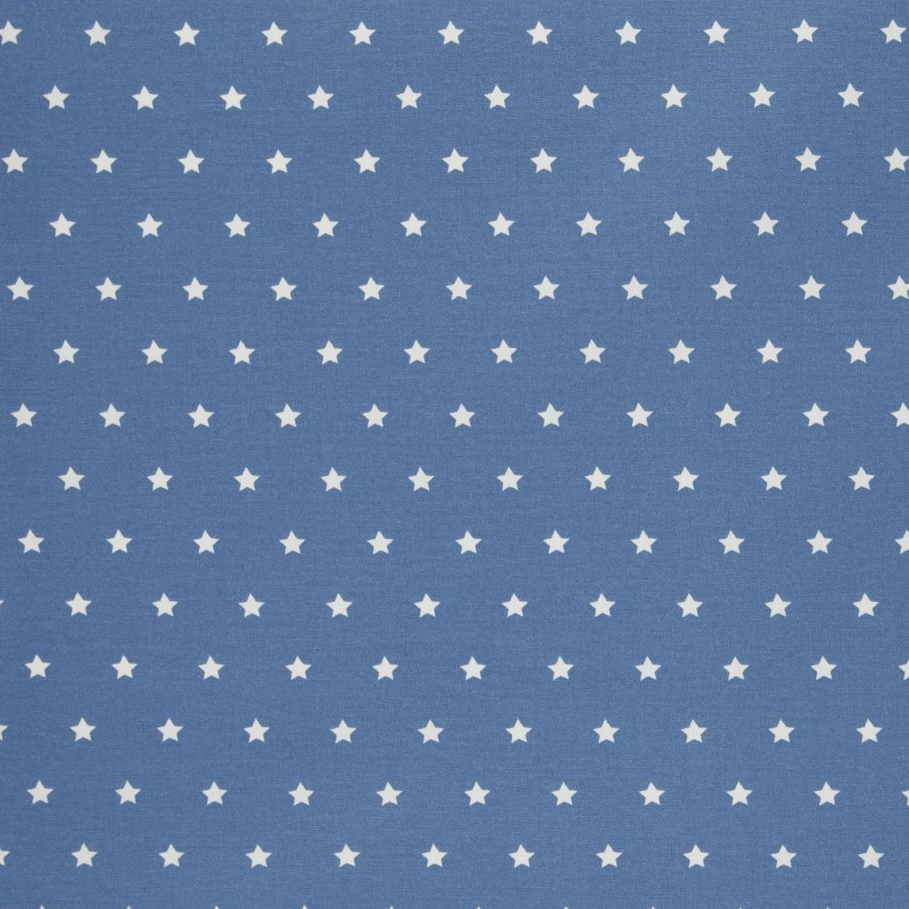 Beschichtete Baumwolle MELUNA | Sterne 1 cm | rauchblau 3
