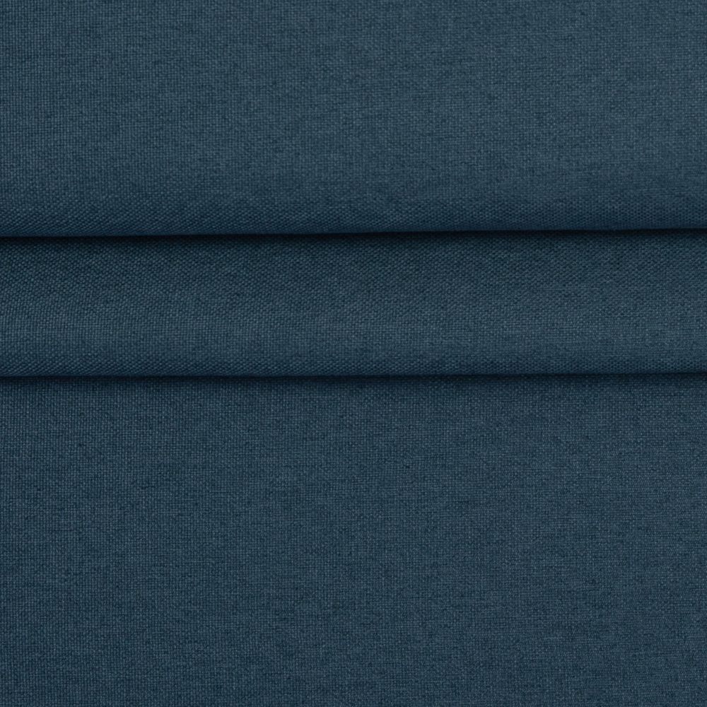 Canvas mit schwarzer Filzabseite | Polsterstoff | blau