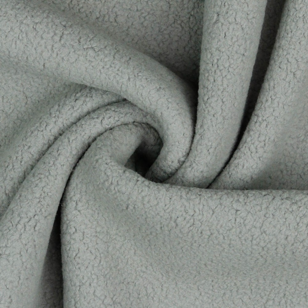 42 cm REST Leichter Baumwollfleece | Sherpa | Ökotex | grey