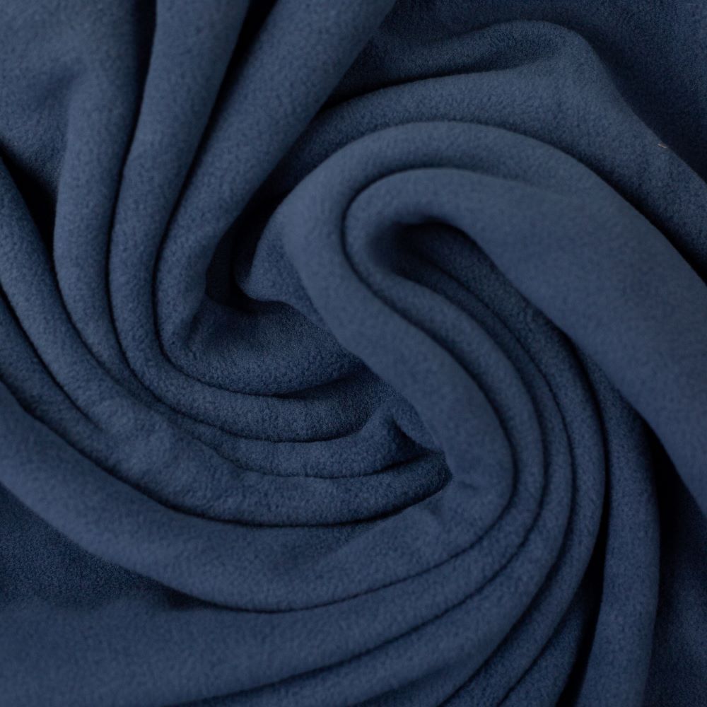 97 cm REST Micro-Fleece FIONA | Antipilling | Ökotex | jeansblau