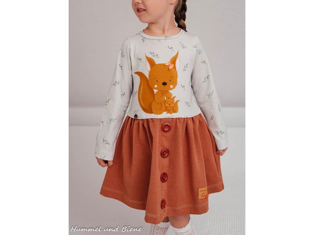 Schnittmuster Girls Button Dress | by Jessy Sewing | Papierschnittmuster 7