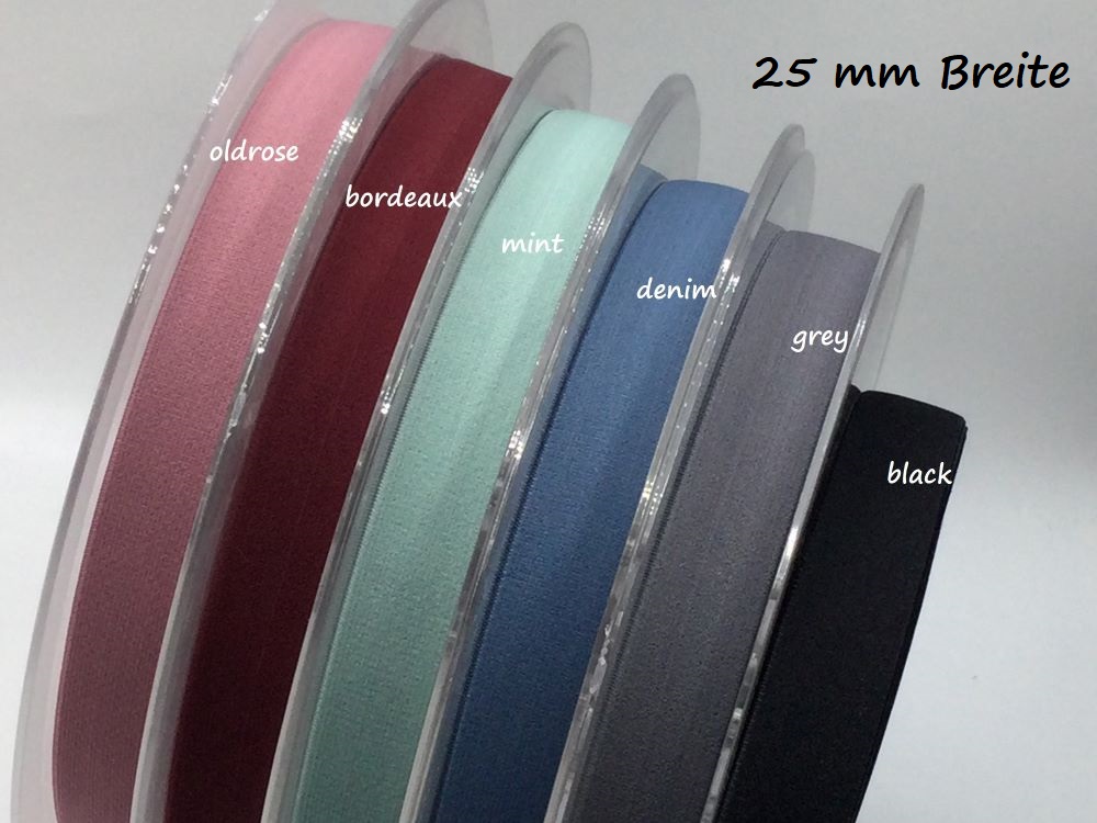 96 cm REST Gummiband 25 mm breit | grey 2