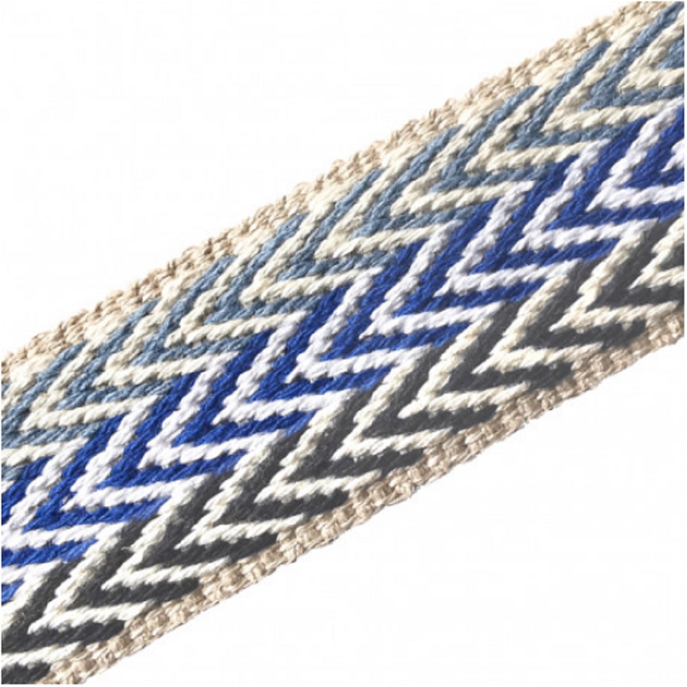 Gurtband | nachhaltiges Material | 40 mm breit | Triple blue 2
