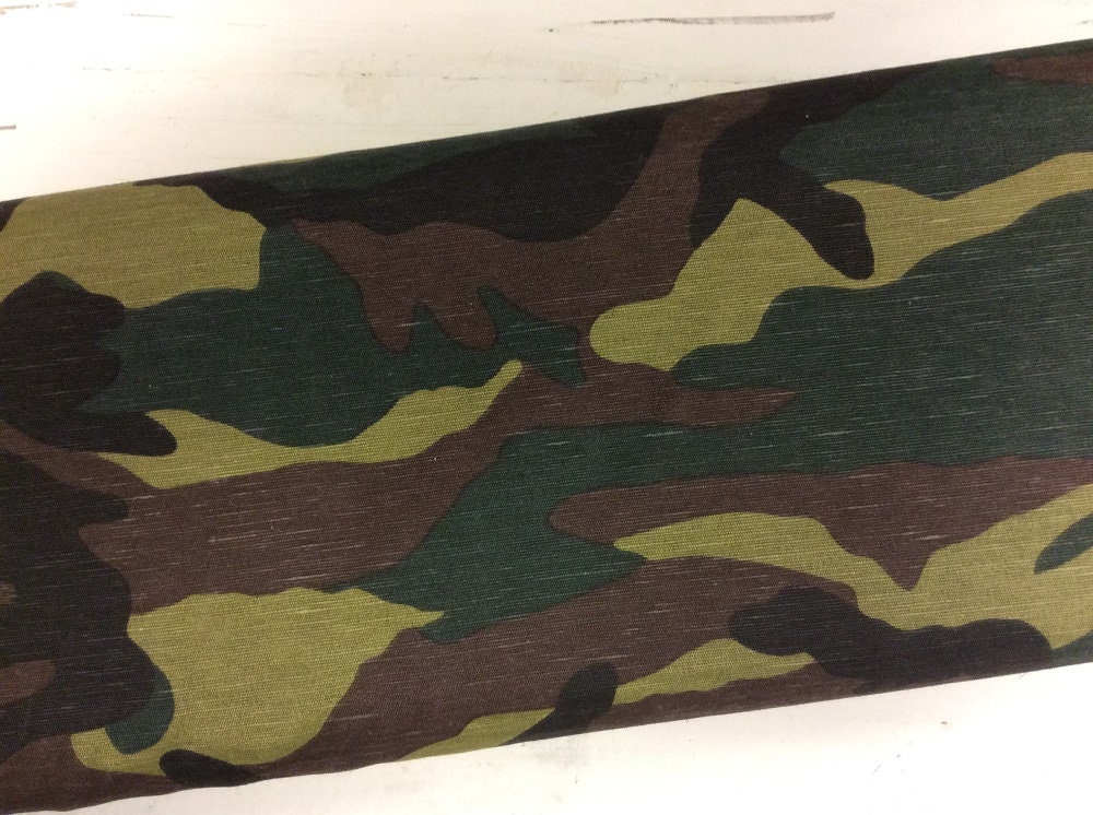 Dekostoff Ripsware | Camouflage, grün 2