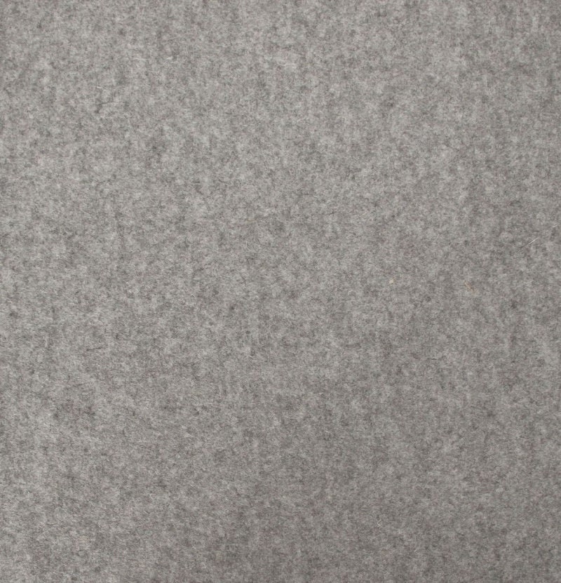 Wollfilz 3 mm hellgrau | 100% Wolle