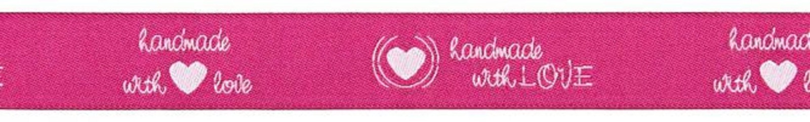 Webband handmade with LOVE 15 mm | pink 2