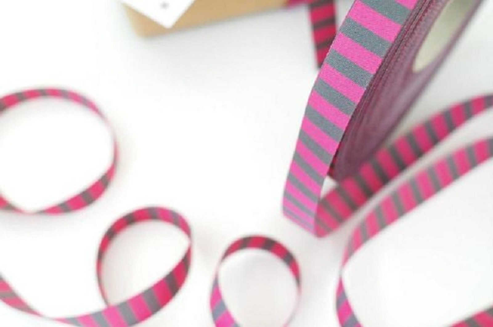 Ringelband pink-grau | Farbenmix 2