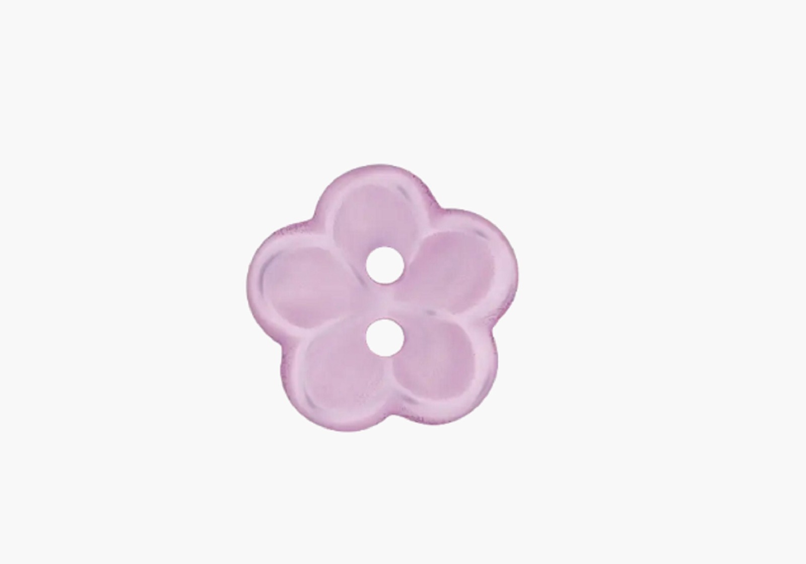 Polyesterknopf Blume 2-Loch 18 mm | 5 Farben 2