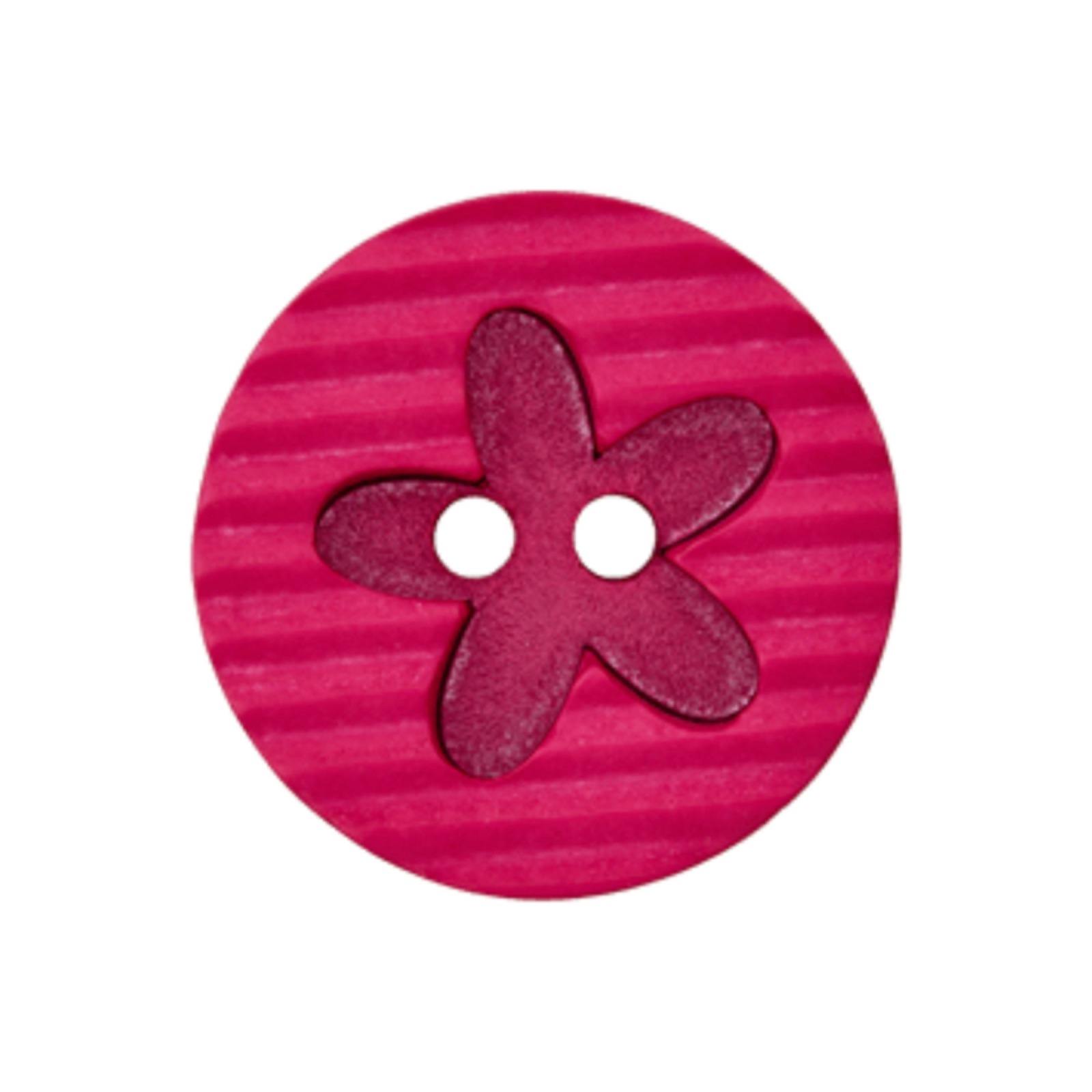 Polyesterknopf Blume 2-Loch | 20 mm | 10 Farben | 3 Stück 7