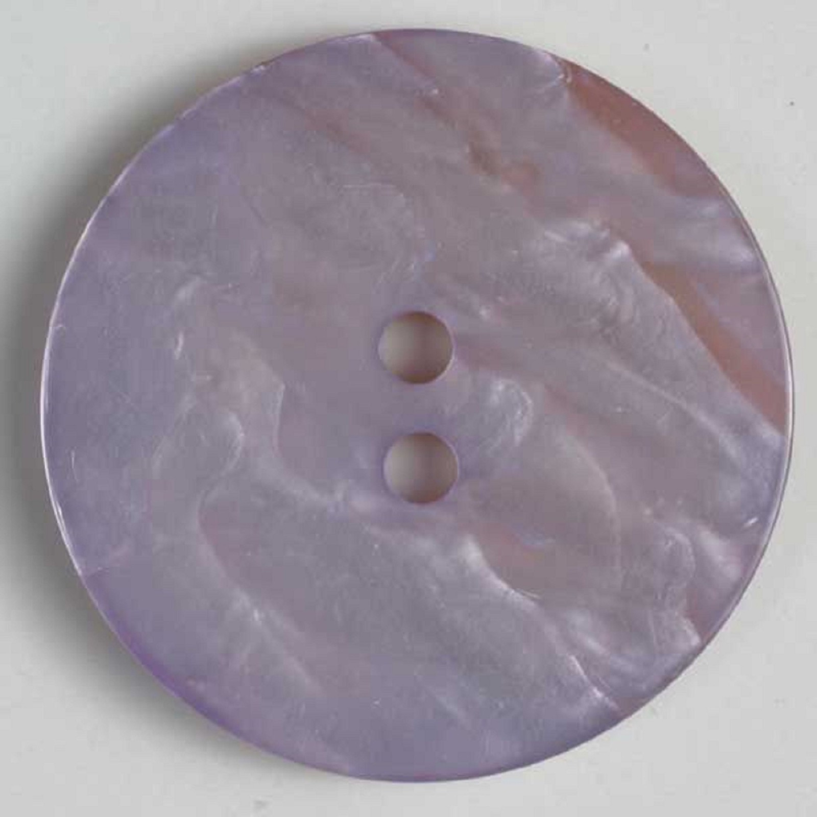 Kunststoffknopf mit unebener Oberfläche | 15 mm | lila | 2 Loch