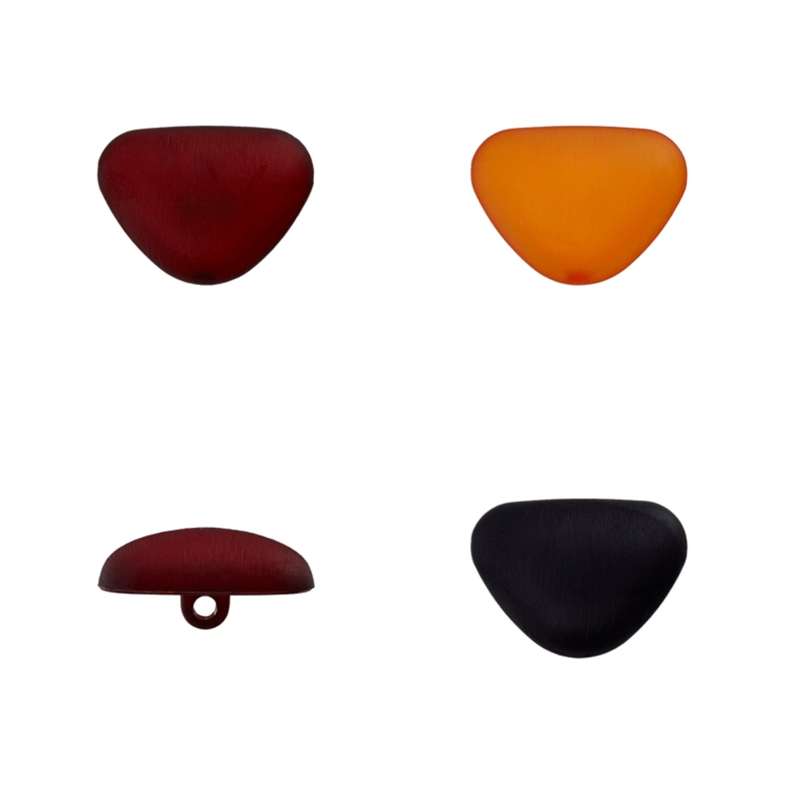 Tiernase | Gummiknopf mit Öse | 3 Farben