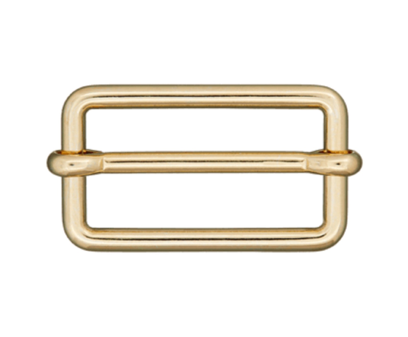 Leiterschnalle / Versteller gold 30 mm