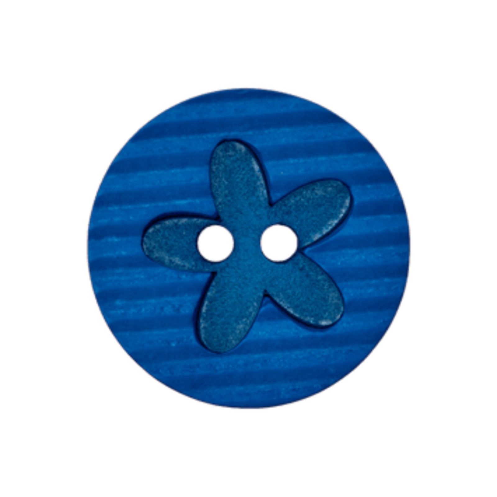 Polyesterknopf Blume 2-Loch | 15 mm | 10 Farben | 3 Stück 9