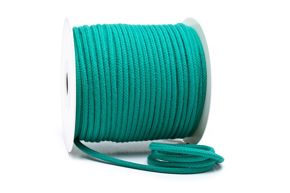 Kordel | 6 mm | Baumwolle | smaragd