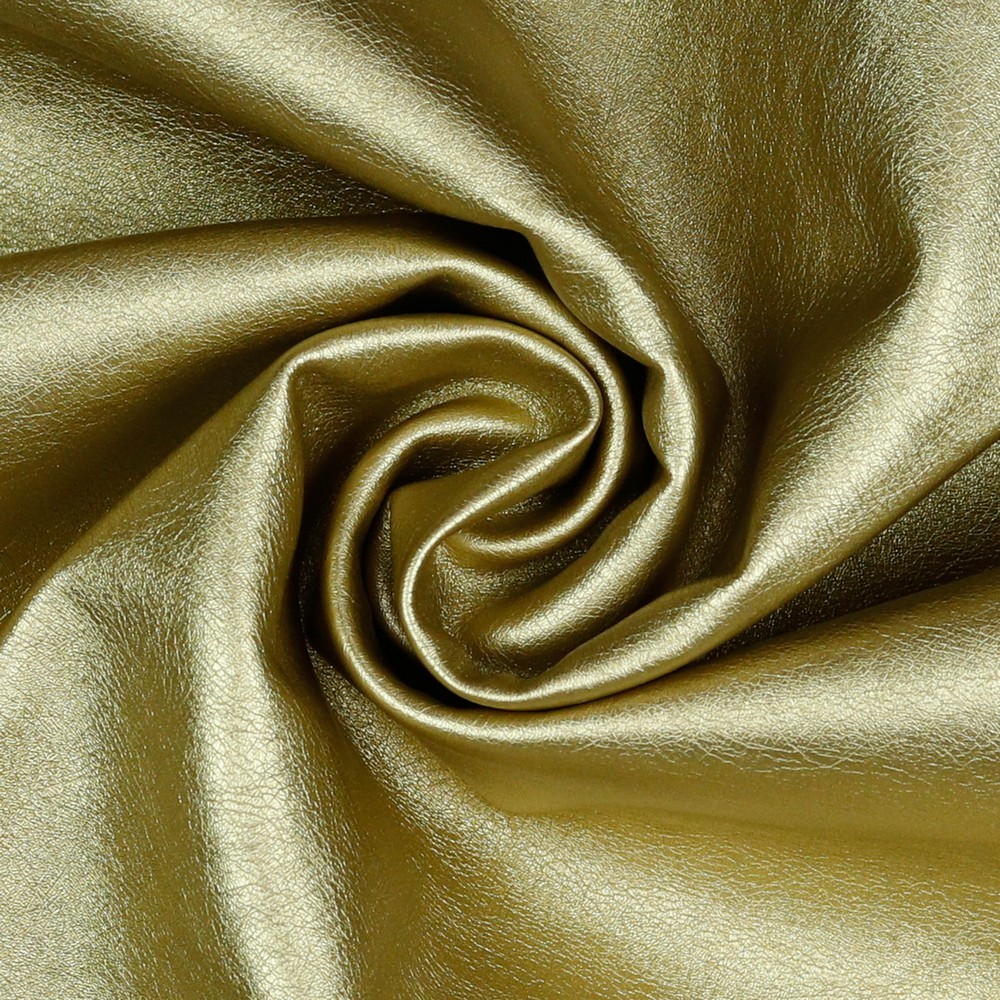 45 cm REST Kunstleder | Lederimitat | Metallic | gold