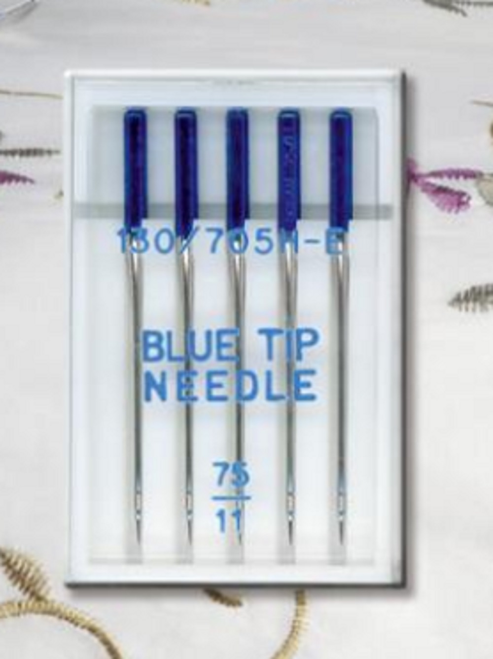 Organ Nähmaschinen-Nadeln Blue Tip 75 Sticken Box á 5 Stück