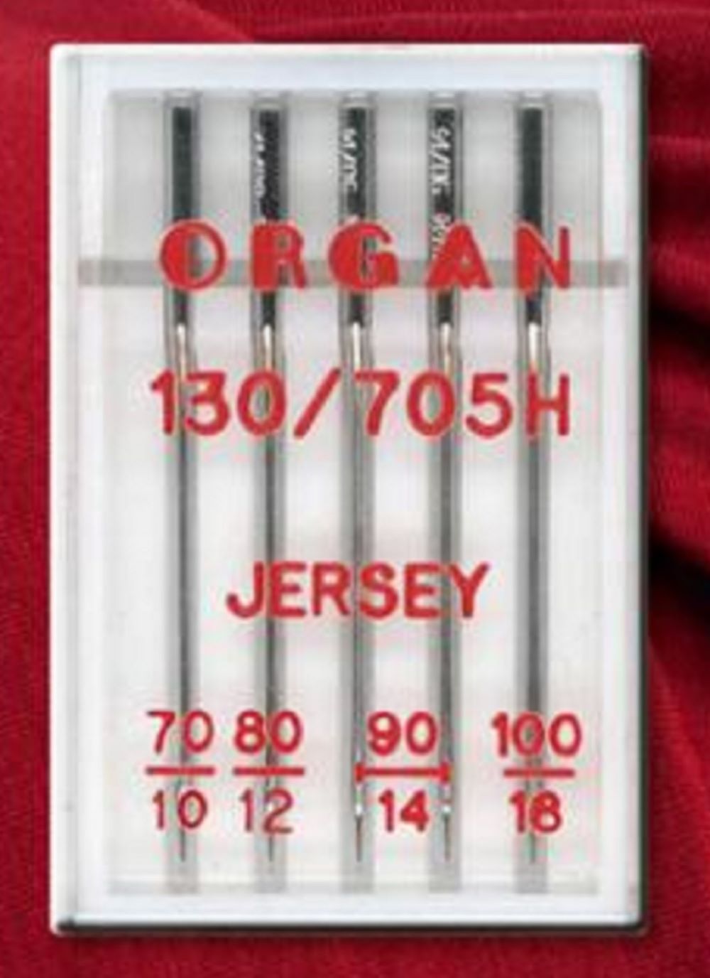 Organ Maschinennadeln Jersey | Kugelspitze | 70-100 Mixbox